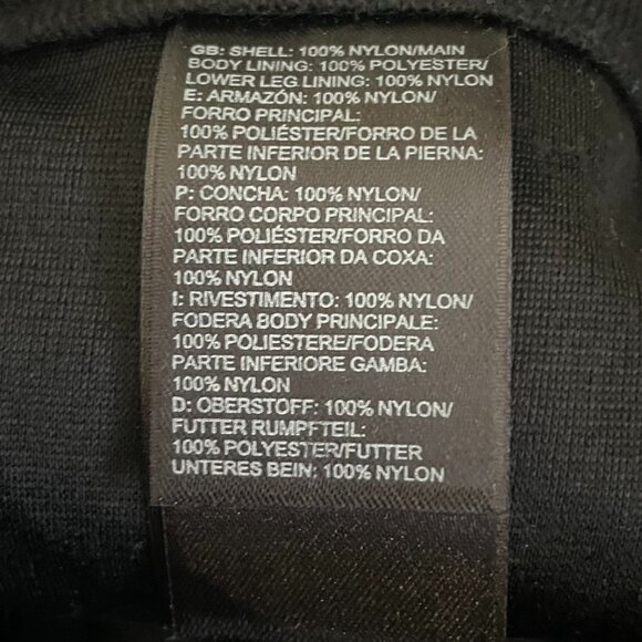 The North Face Snow Pants Womens Size M Dryvent Black - Picture 7 of 7